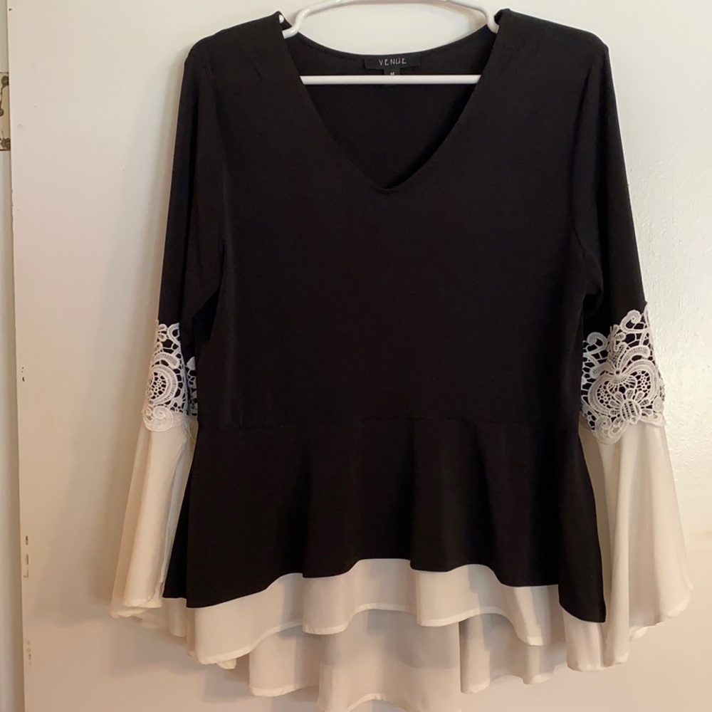 Black, Hi low tunic.